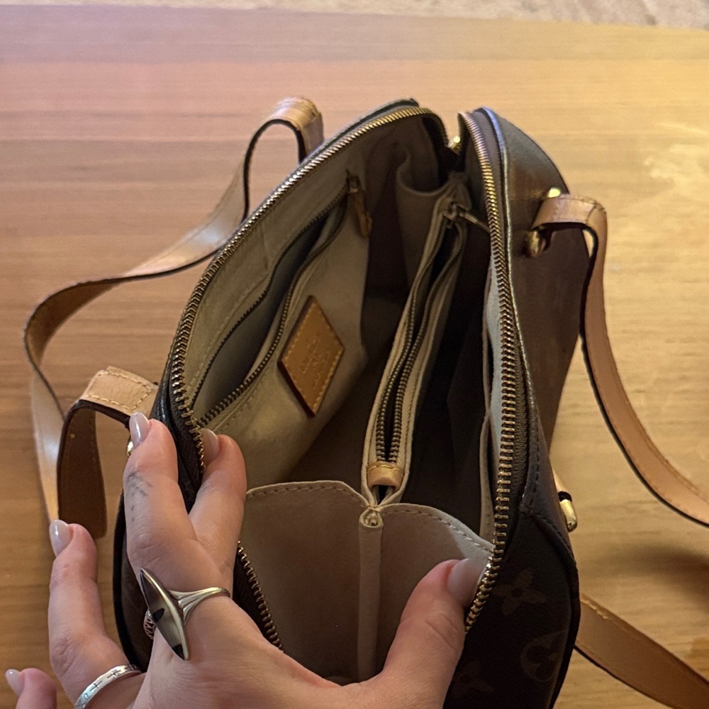 Louis Vuitton Monogram Barrel Bag in Brown and Tan - Picture 5 of 5
